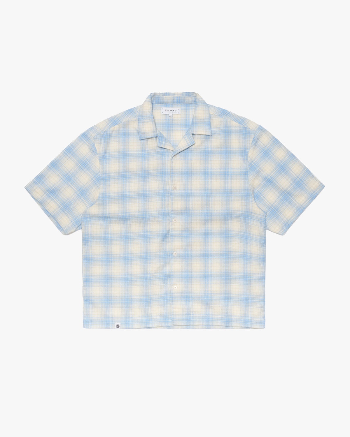 Edwin S/S Saga Shirt - Light Blue