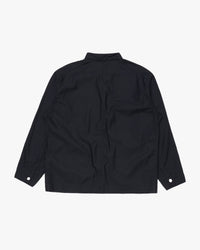Edwin Military Cloth Back Satin Coverall - Black Garment Washed