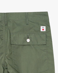 Edwin Baker Pant - Olive Garment Washed Ripstop