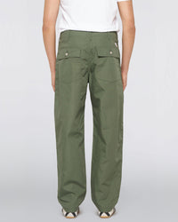 Edwin Baker Pant - Olive Garment Washed Ripstop