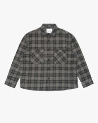 Edwin Ace Shirt - Black / Grey Garment Washed | Edwin Shirts | Jeanstore
