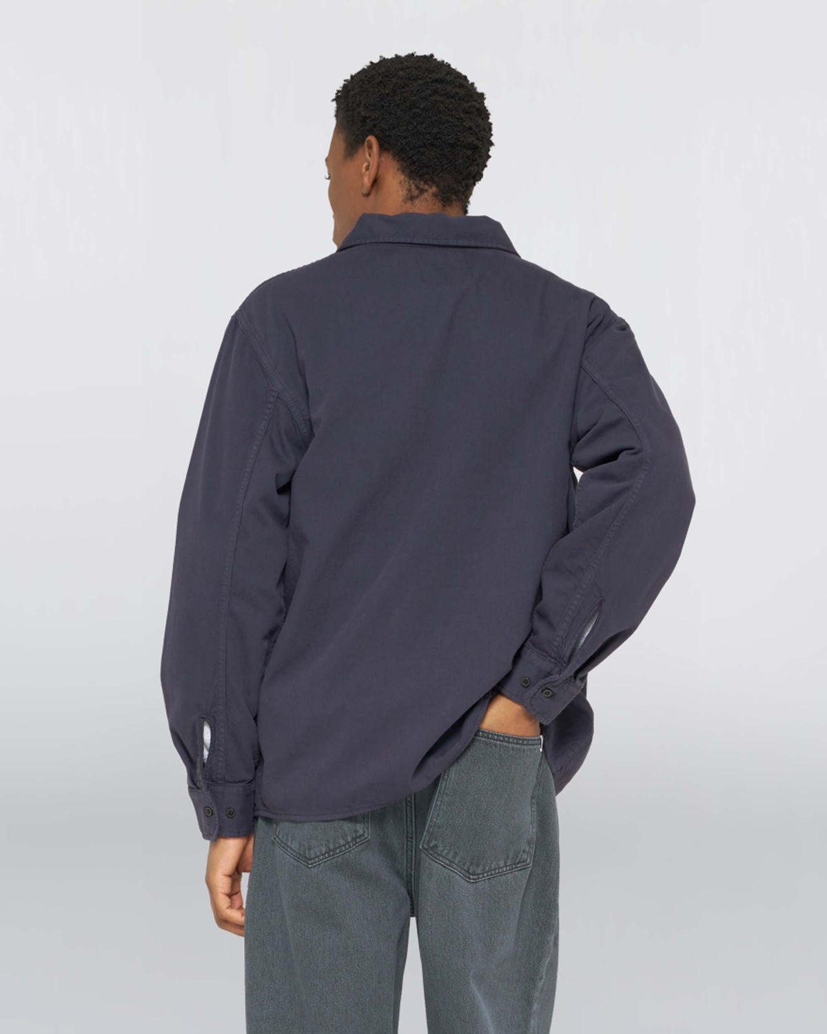 Edwin Sebastian Shirt - Night Sky Garment Dyed