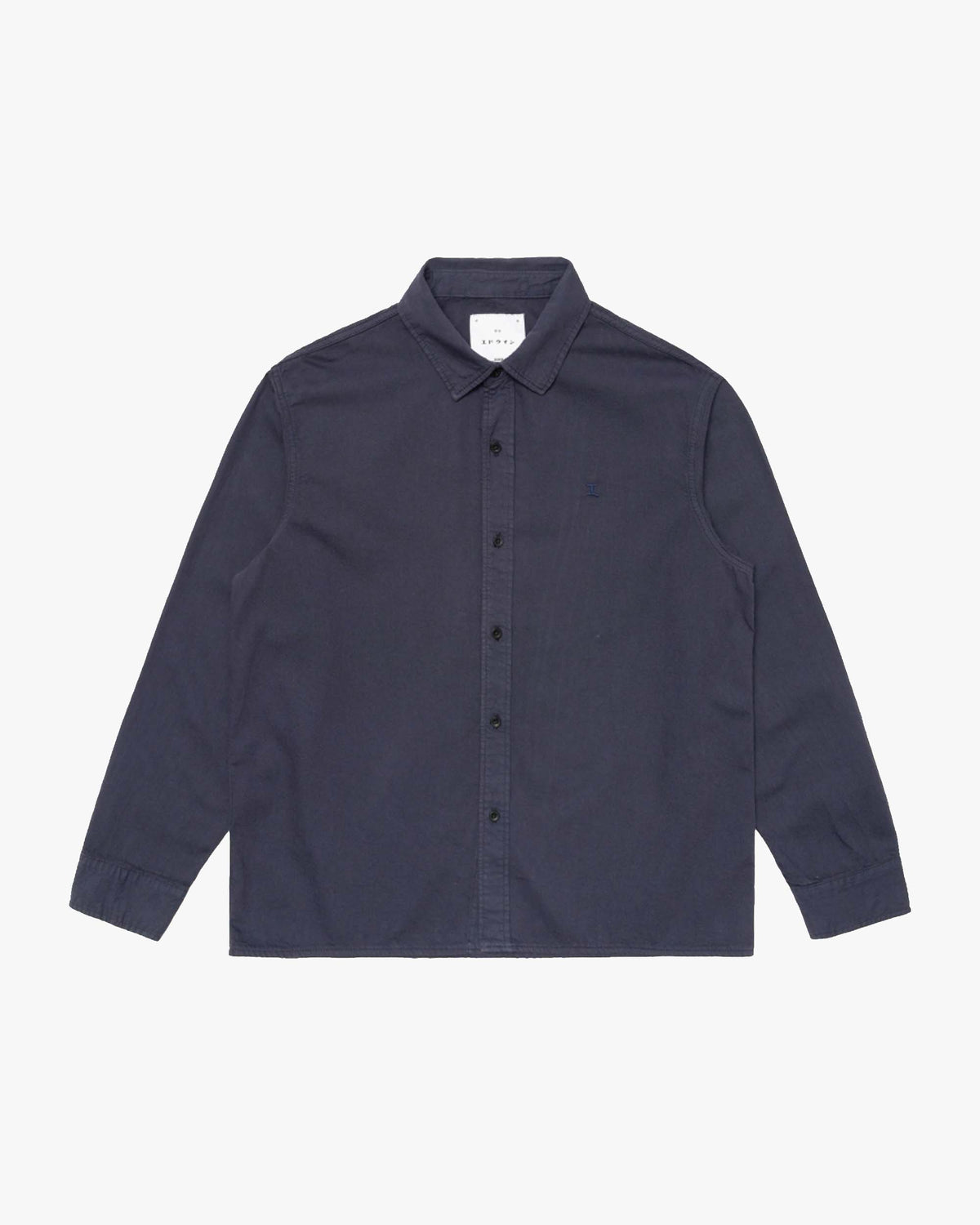 Edwin Sebastian Shirt - Night Sky Garment Dyed
