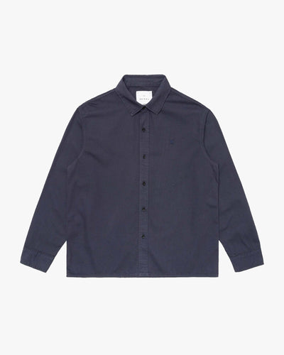 Edwin Sebastian Shirt - Night Sky Garment Dyed