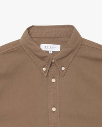 Edwin Arlo L/S Shirt - Rain Drum Garment Dyed