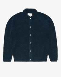 Edwin Gemini Cardigan - Navy Garment Washed