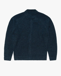 Edwin Gemini Cardigan - Navy Garment Washed