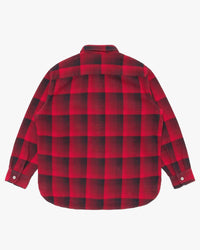 Edwin L/S Work Shirt - Red Garment Washed | Edwin Shirts | Jeanstore