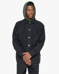 Edwin Moleskin Coverall - Black Garment Washed
