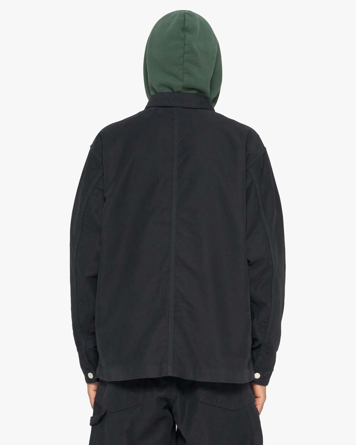 Edwin Moleskin Coverall - Black Garment Washed