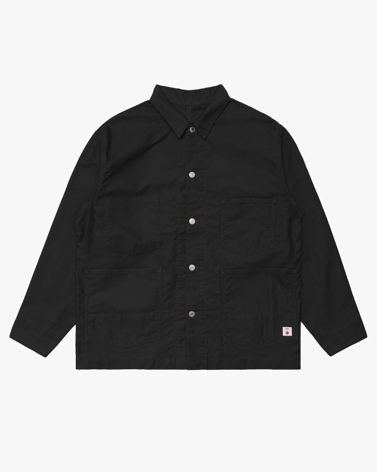 Edwin Moleskin Coverall - Black Garment Washed