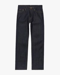 Edwin Made in Japan Nashville Loose Mens Jeans - 14oz Red Listed Selvage Denim / Blue Unwashed