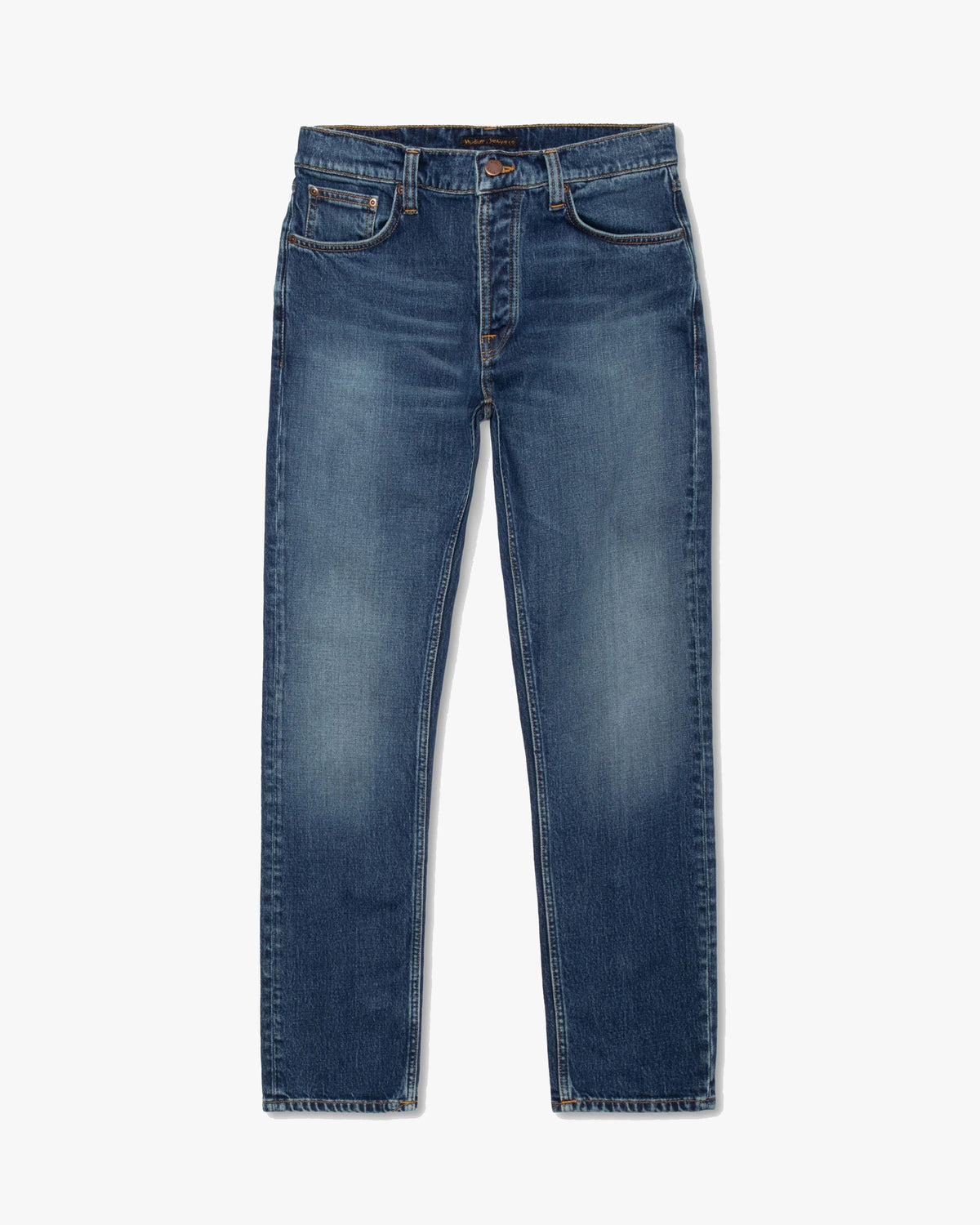 Nudie Solid Ollie Slim Fit Mens Jeans - Wild Blue | Nudie Jeans Jeans | JEANSTORE