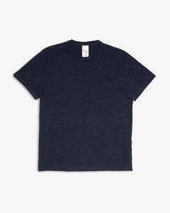 Nudie Jeans Roy Heavy Slub Tee - Blueberry