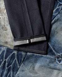 Naked & Famous Denim Strong Guy Relaxed Straight Mens Jeans - Elephant 2 Reborn