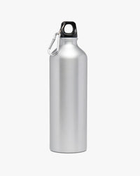 Edwin Aluminium Water Bottle - Silver / Red