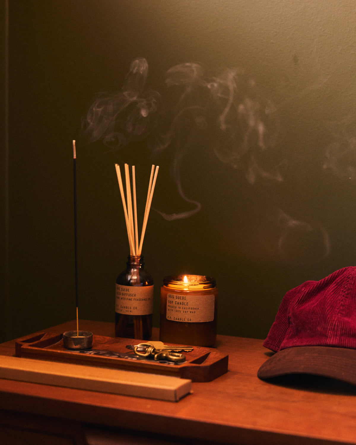 P.F. Candle Co. Incense Sticks - Iris Suede