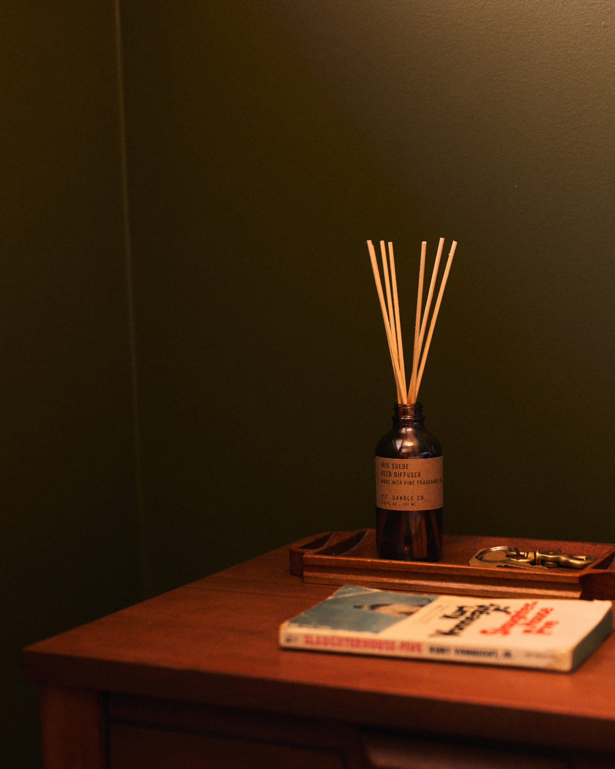 P.F. Candle Co. Reed Diffuser - Iris Suede