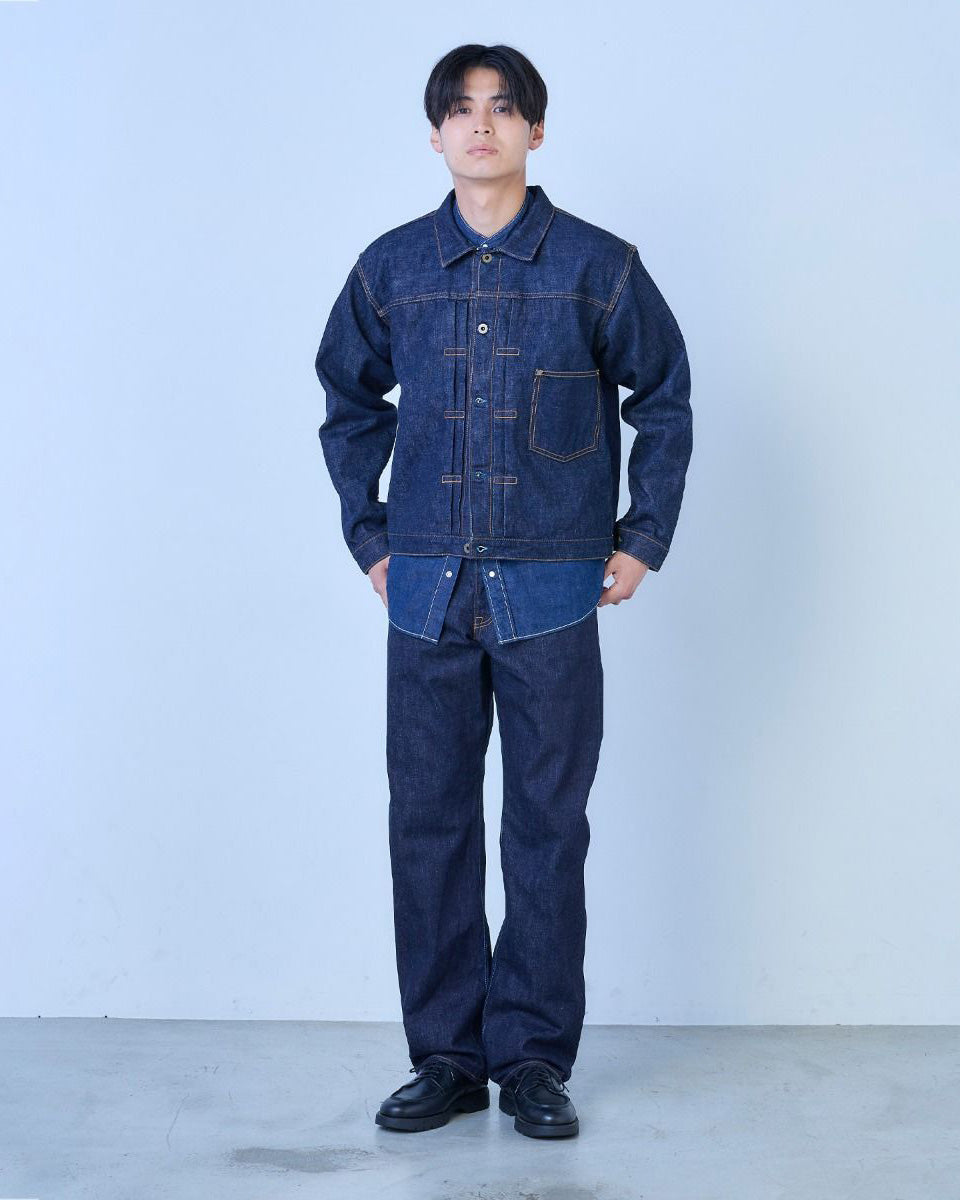 Japan Blue J501 Loose Straight 14.8oz US Cotton Selvedge Mens Jeans - Indigo | Japan Blue Jeans | JEANSTORE