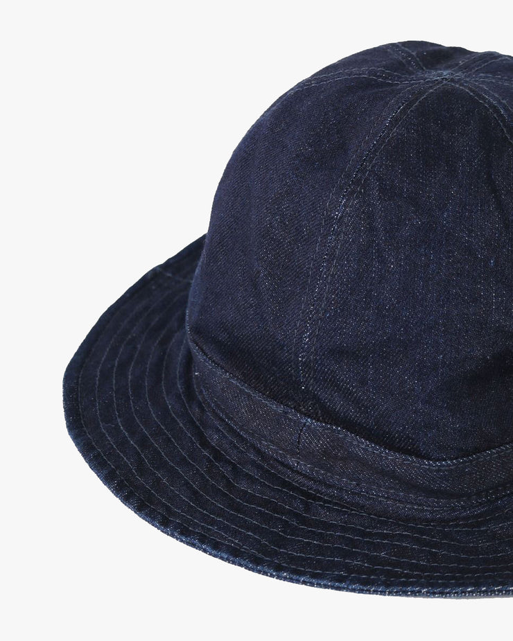 Japan Blue Washi Denim Bucket Hat - Indigo