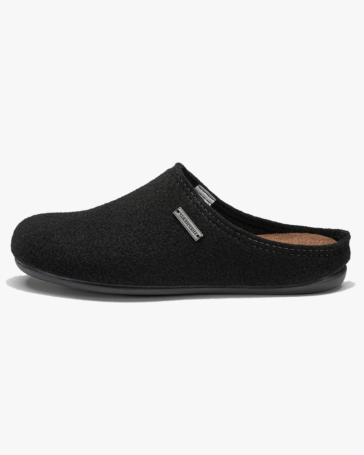 Shepherd® Of Sweden Jon Wool Slippers - Black