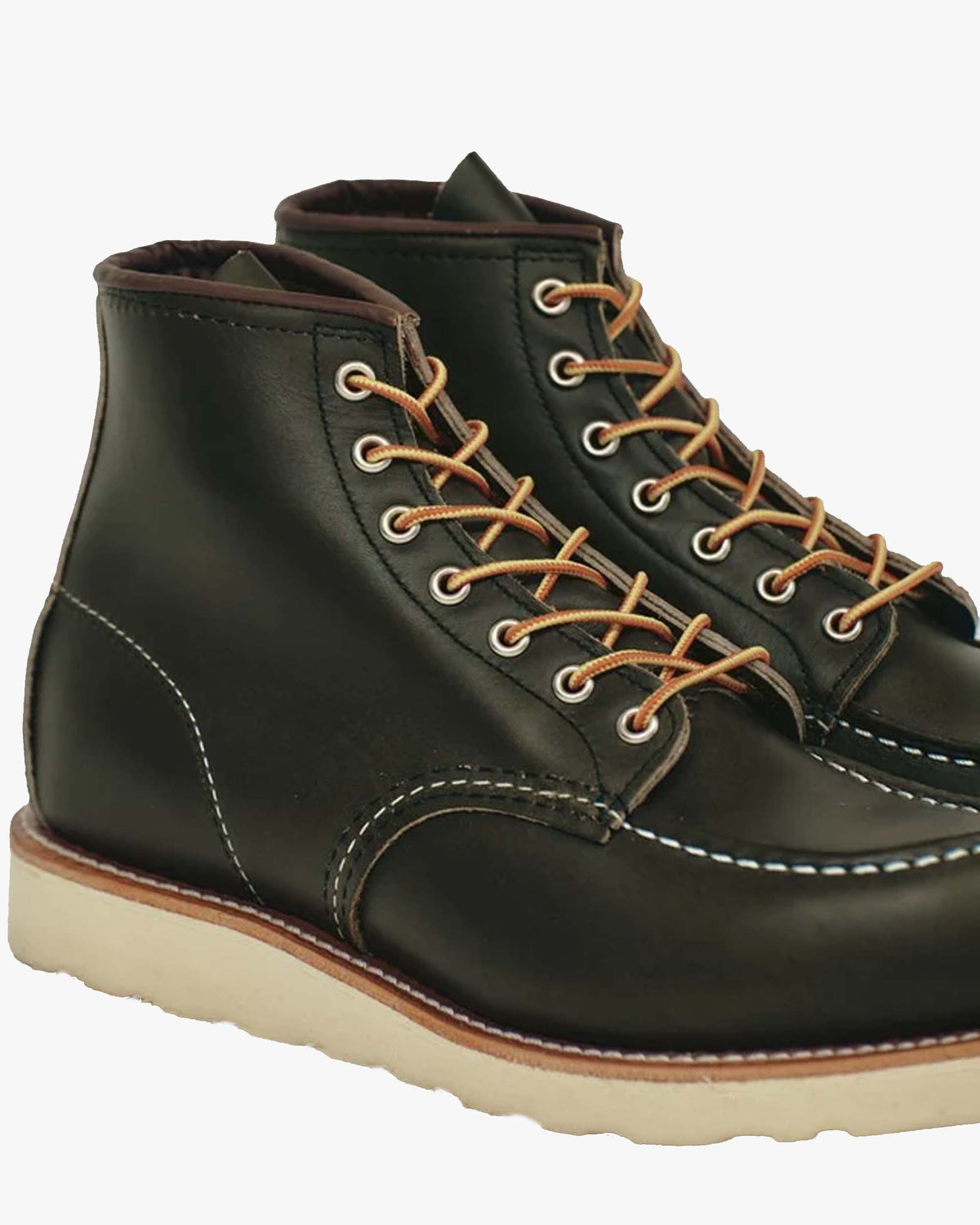 Red Wing 8180 Classic 6-Inch Moc Toe Boots - Kangatan Alpine Green