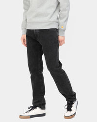 Carhartt WIP Klondike Pant Regular Tapered Mens Jeans - Black Stone Washed | Carhartt WIP Jeans | JEANSTORE