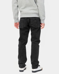 Carhartt WIP Klondike Pant Regular Tapered Mens Jeans - Black Stone Washed | Carhartt WIP Jeans | JEANSTORE