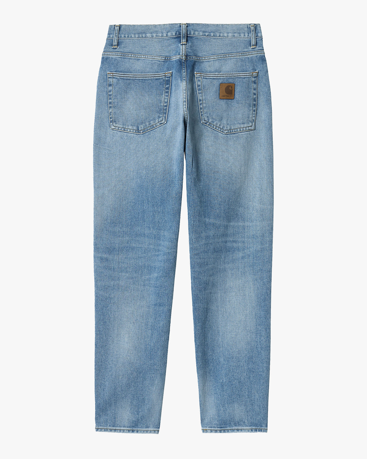 Carhartt WIP Klondike Pant Regular Tapered Mens Jeans - Blue Light Used Wash | Carhartt WIP Jeans | JEANSTORE