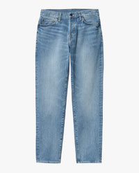 Carhartt WIP Klondike Pant Regular Tapered Mens Jeans - Blue Light Used Wash | Carhartt WIP Jeans | JEANSTORE