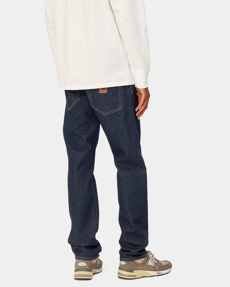 Carhartt WIP Klondike Pant Regular Tapered Mens Stretch Jeans - Blue Rinsed