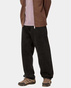 Carhartt WIP Landon Pant Loose Fit Mens Jeans - Black Stone Washed