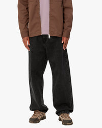 Carhartt WIP Landon Pant Loose Fit Mens Jeans - Black Stone Washed | Carhartt WIP Jeans | JEANSTORE