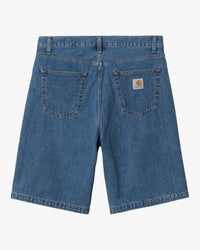 Carhartt WIP Landon Shorts - Blue Heavy Stone Washed | Carhartt WIP Shorts | JEANSTORE