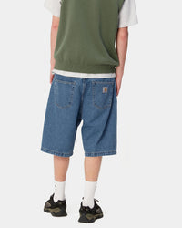 Carhartt WIP Landon Shorts - Blue Heavy Stone Washed | Carhartt WIP Shorts | JEANSTORE