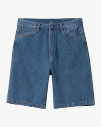 Carhartt WIP Landon Shorts - Blue Heavy Stone Washed | Carhartt WIP Shorts | JEANSTORE