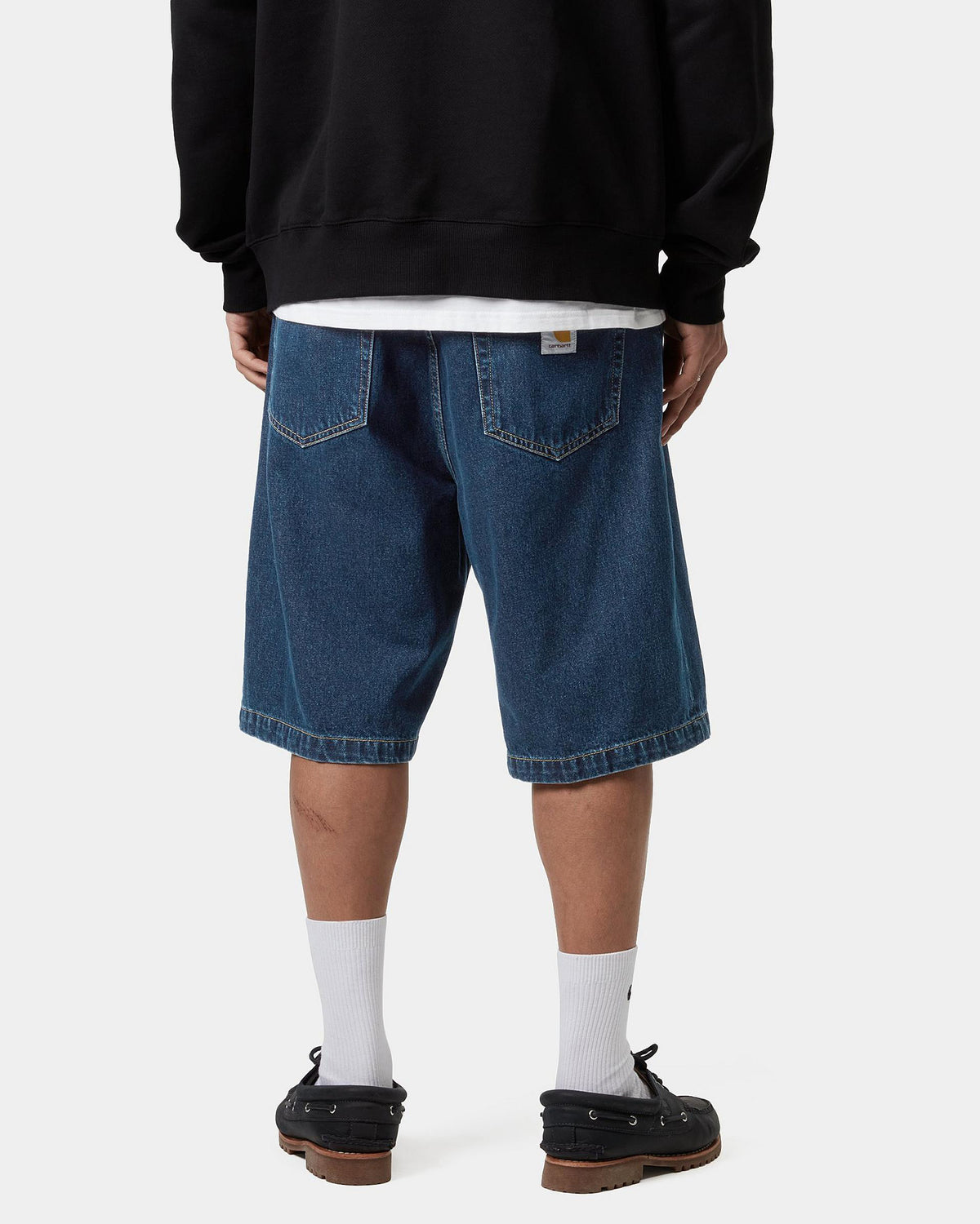 Carhartt WIP Landon Shorts - Blue Stone Washed | Carhartt WIP Shorts | JEANSTORE