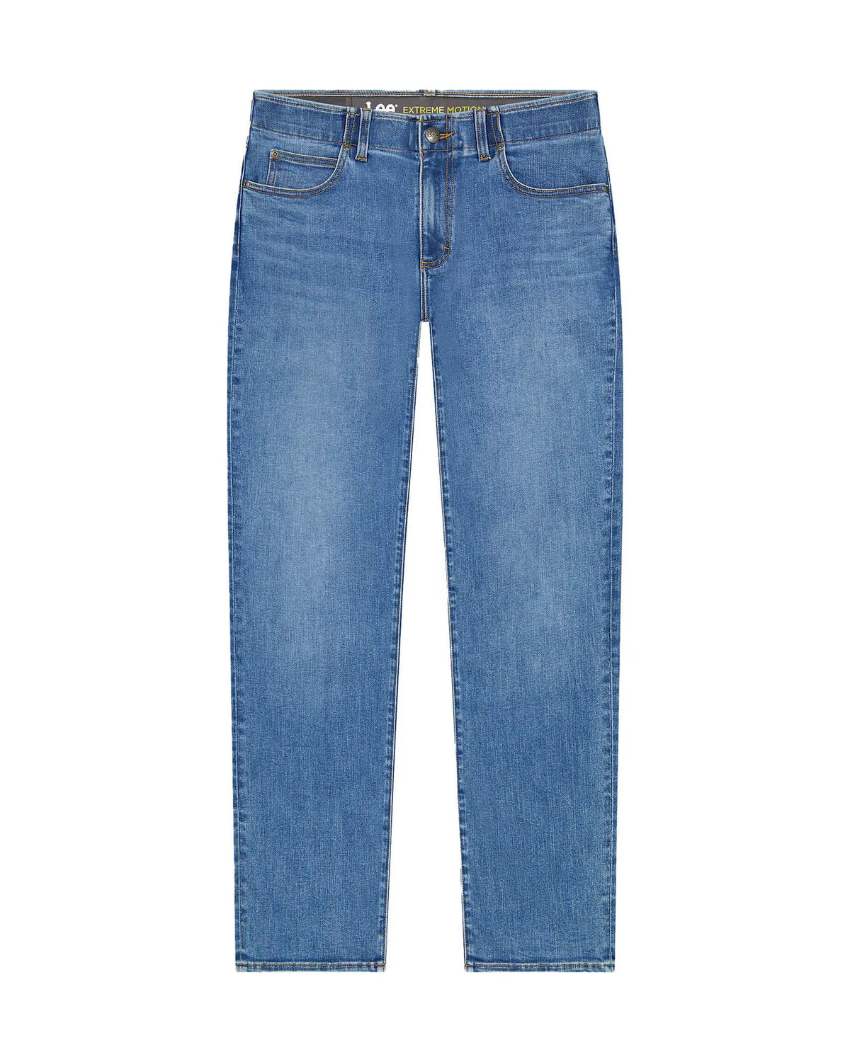 Lee Straight Fit Extreme Motion Mens Jeans - Blue Haven | Lee Jeans | JEANSTORE