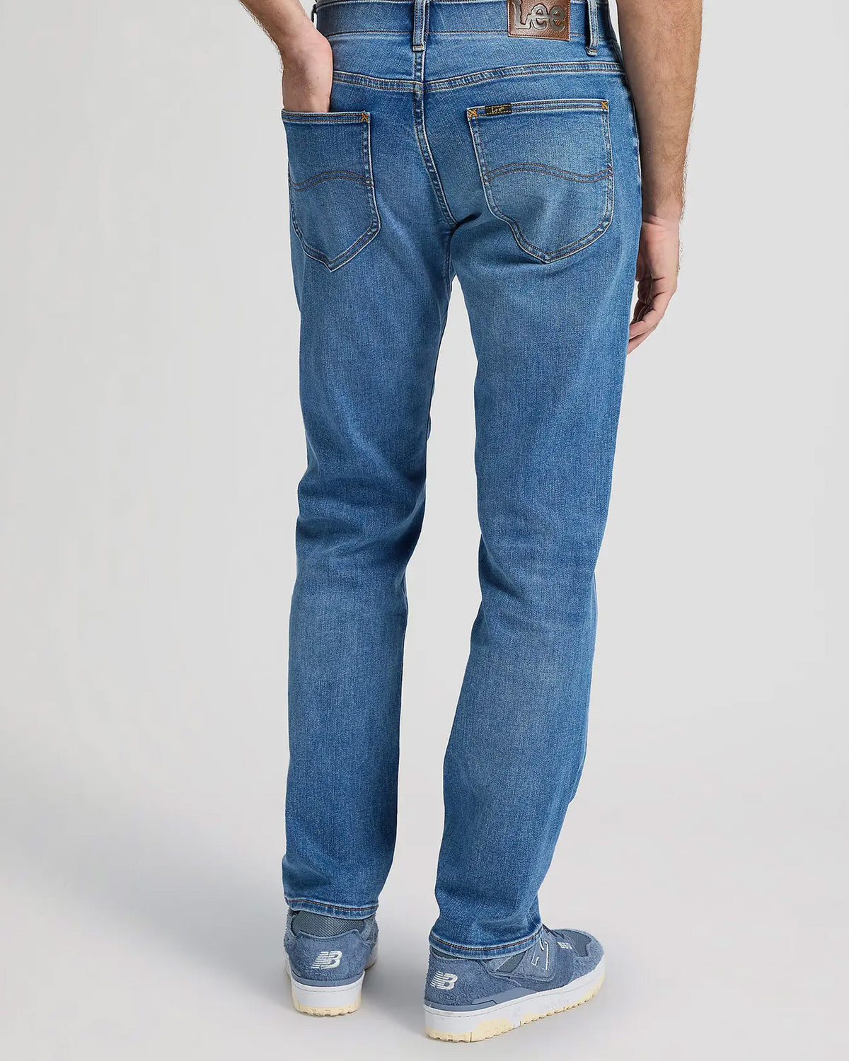 Lee Straight Fit Extreme Motion Mens Jeans - Blue Haven | Lee Jeans | JEANSTORE
