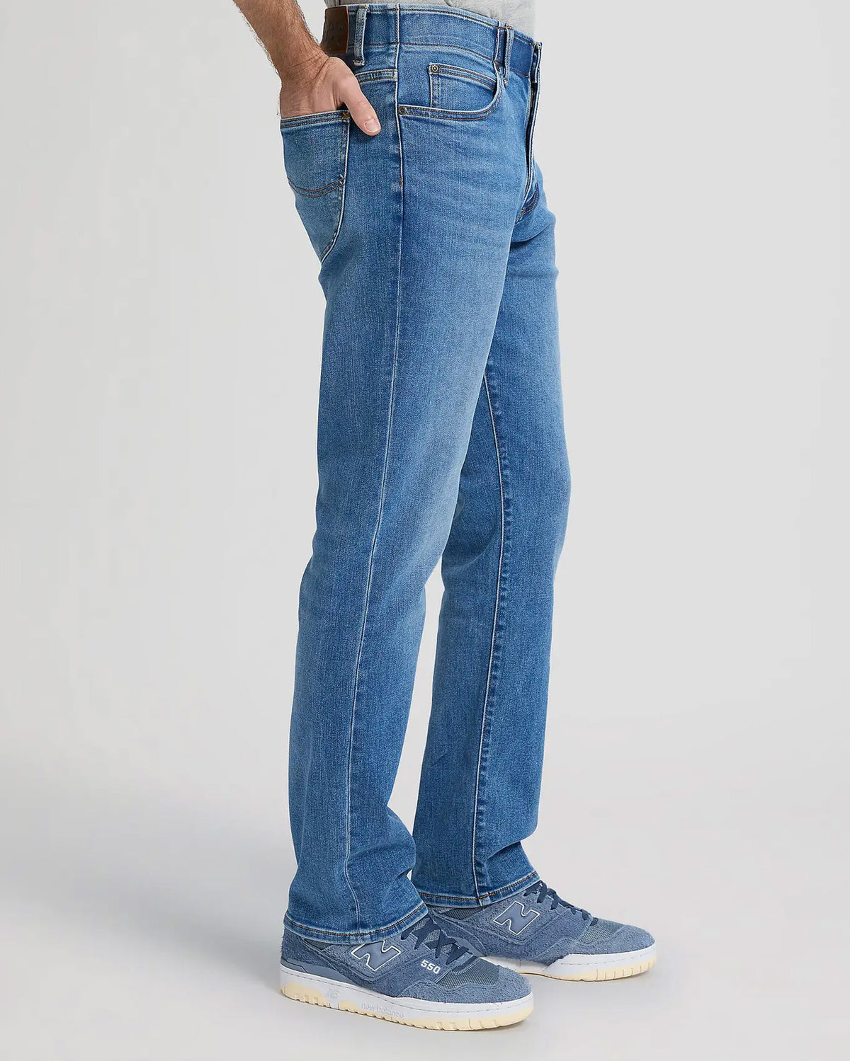 Lee Straight Fit Extreme Motion Mens Jeans - Blue Haven | Lee Jeans | JEANSTORE
