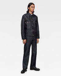MOMOTARO JEANS MMGJ0202 #002 Cotton & Silk Selvedge Denim Jacket - Indigo