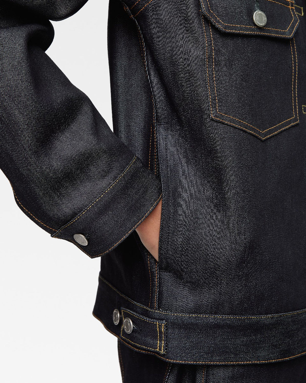 MOMOTARO JEANS MMGJ0202 #002 Cotton & Silk Selvedge Denim Jacket - Indigo