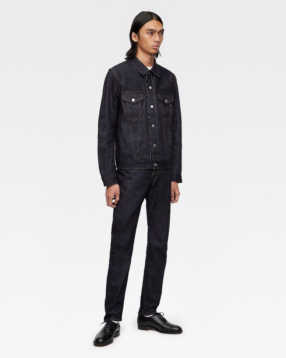 MOMOTARO JEANS #003 Standard 14.7oz Selvedge Denim Jacket - Indigo | MOMOTARO JEANS Jackets & Coats | JEANSTORE