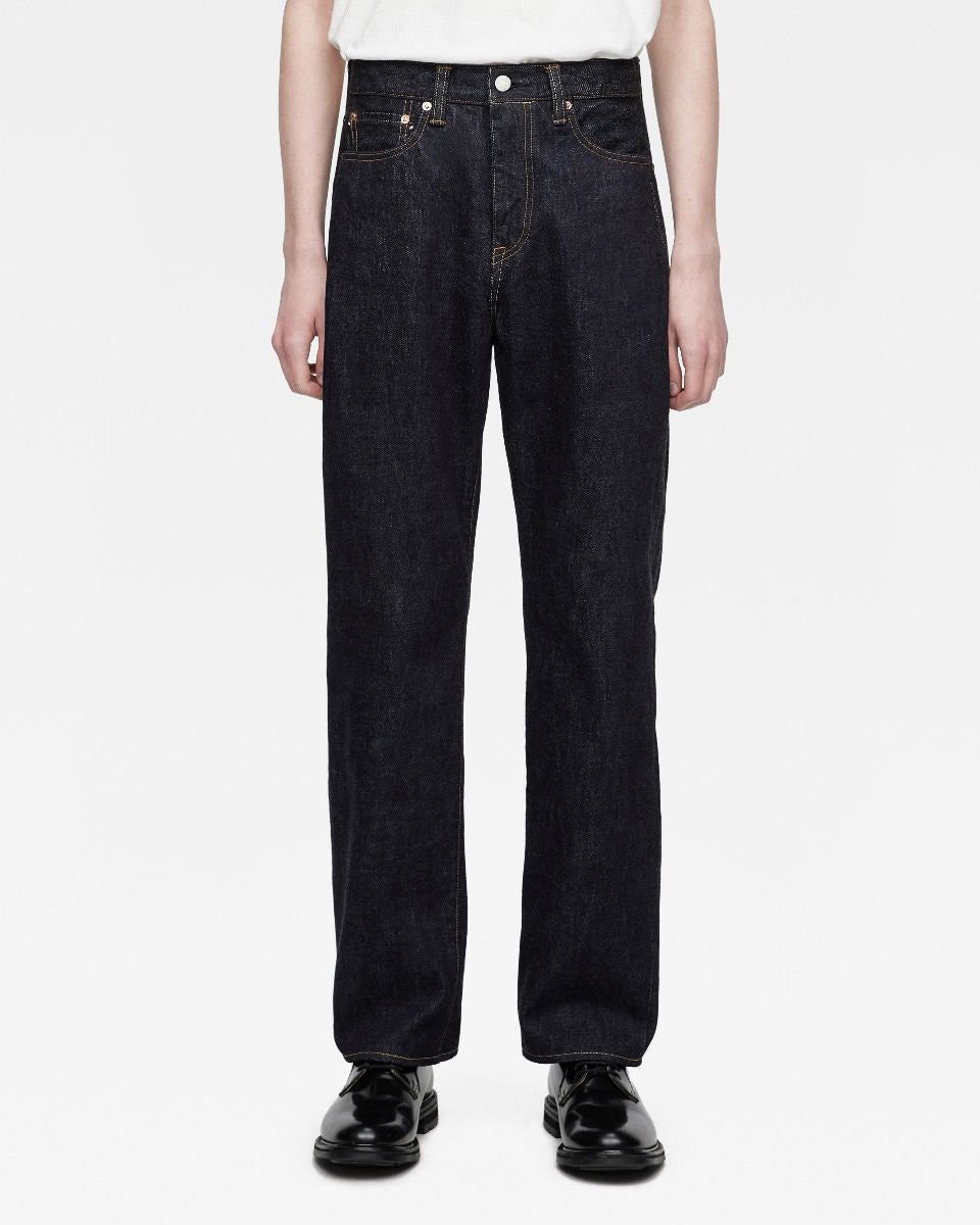 MOMOTARO JEANS #100 Classic Straight Fit Mens Jeans - 15.7oz Zimbabwe Cotton Selvedge Denim / Button | MOMOTARO JEANS Jeans | JEANSTORE
