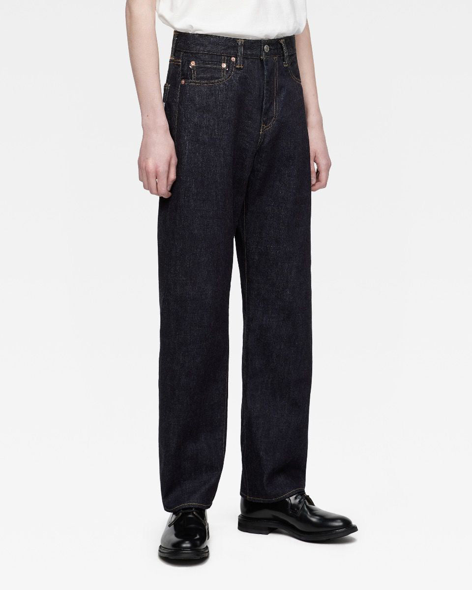 MOMOTARO JEANS #100 Classic Straight Fit Mens Jeans - 15.7oz Zimbabwe Cotton Selvedge Denim / Button | MOMOTARO JEANS Jeans | JEANSTORE