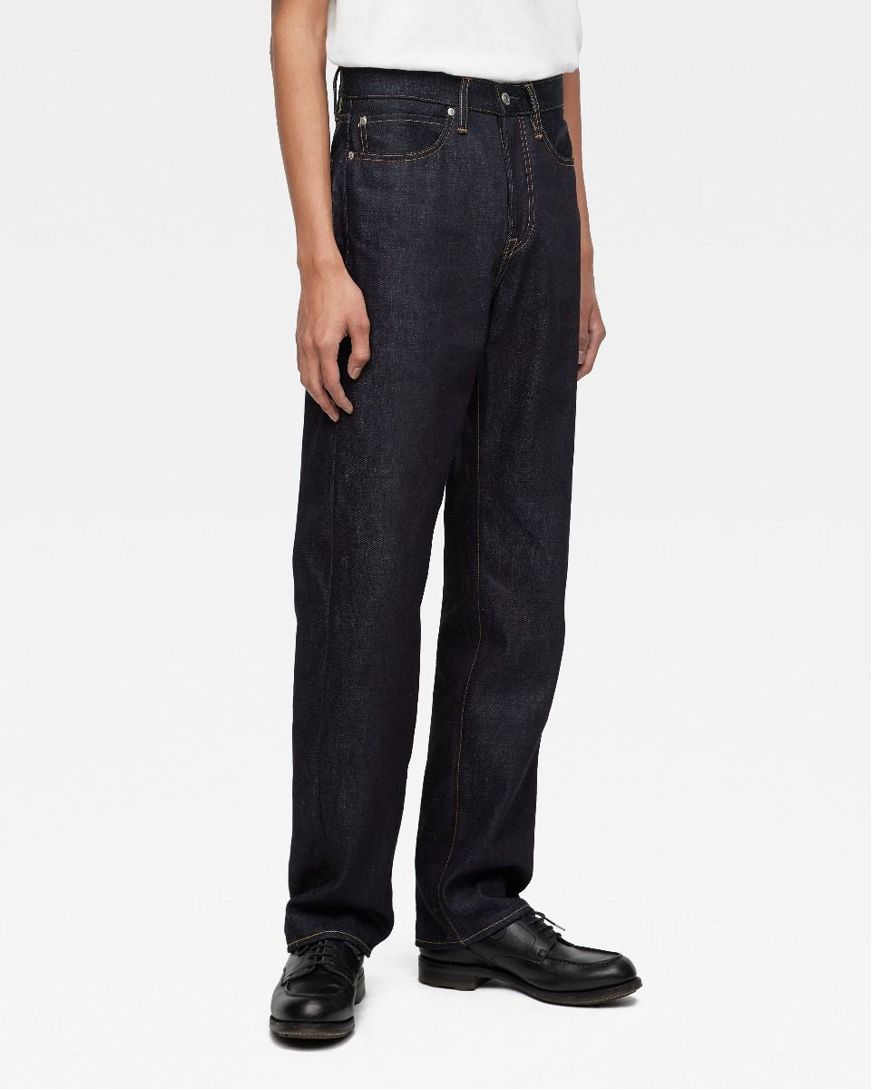 MOMOTARO JEANS #100 Standard Straight Fit Mens Jeans - 14.7oz Zimbabwe Cotton Selvedge Denim / Button | MOMOTARO JEANS Jeans | JEANSTORE