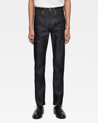 MOMOTARO JEANS #300 Cotton Silk Slim Fit Mens Jeans - 15oz Zimbabwe Cotton & Silk Selvedge Denim / Zipper