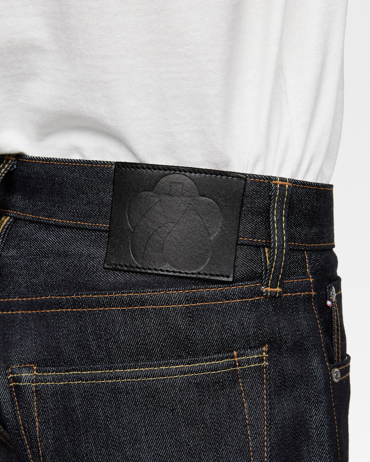 MOMOTARO JEANS #300 Cotton Silk Slim Fit Mens Jeans - 15oz Zimbabwe Cotton & Silk Selvedge Denim / Zipper
