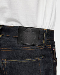 MOMOTARO JEANS #300 Cotton Silk Slim Fit Mens Jeans - 15oz Zimbabwe Cotton & Silk Selvedge Denim / Zipper