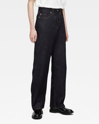 Momotaro Jeans #400 Standard Wide Fit Mens Jeans - 14.7oz Zimbabwe Cotton Selvedge Denim / Button | Momotaro Jeans Jeans | JEANSTORE